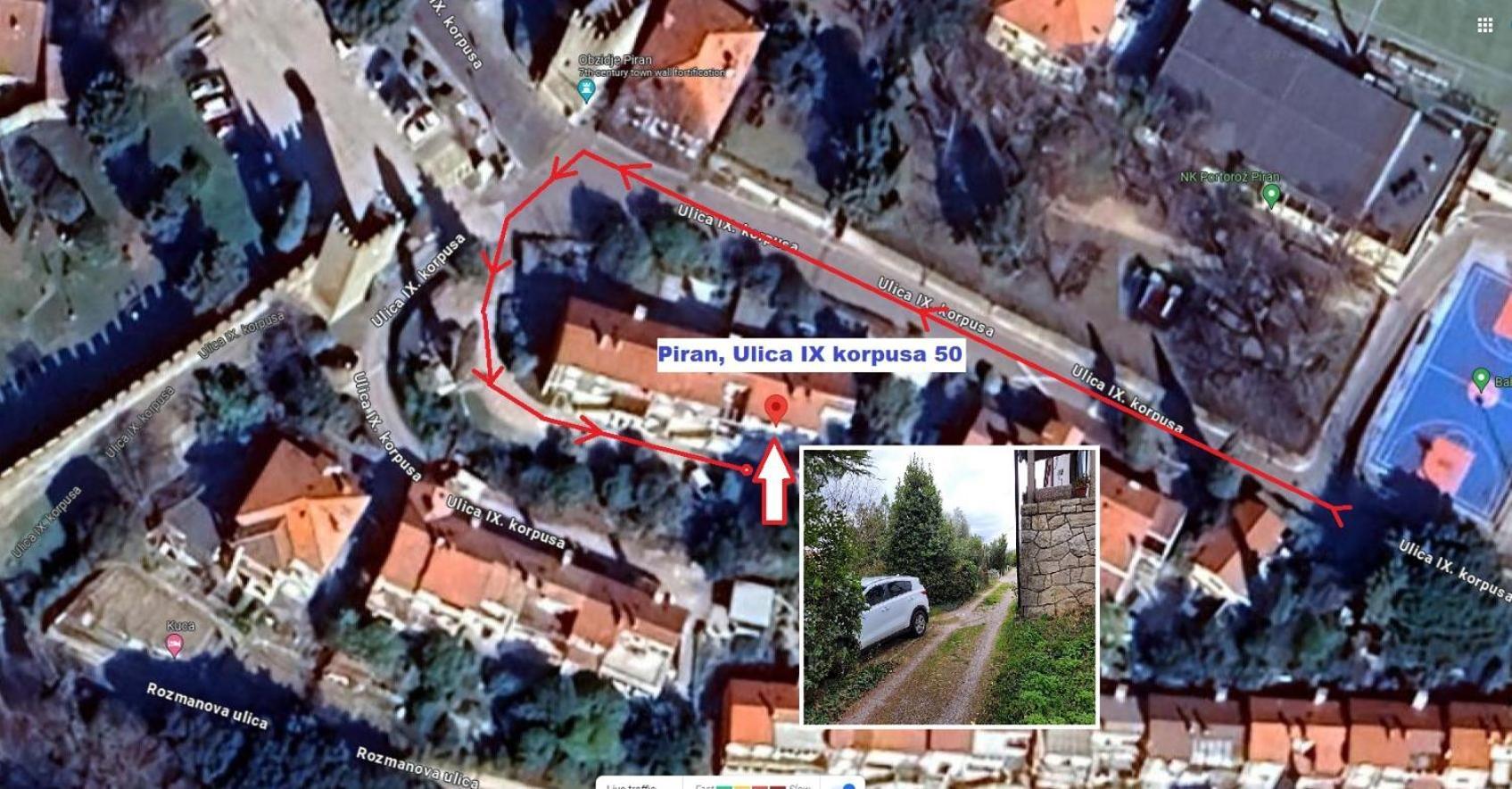 Apartma Belin With Garden And Private Parking Piran Exterior foto